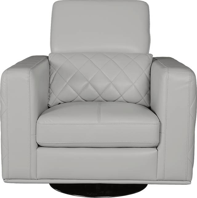 Via Sorrento Platinum Swivel Chair - Thumbnail - Image 4