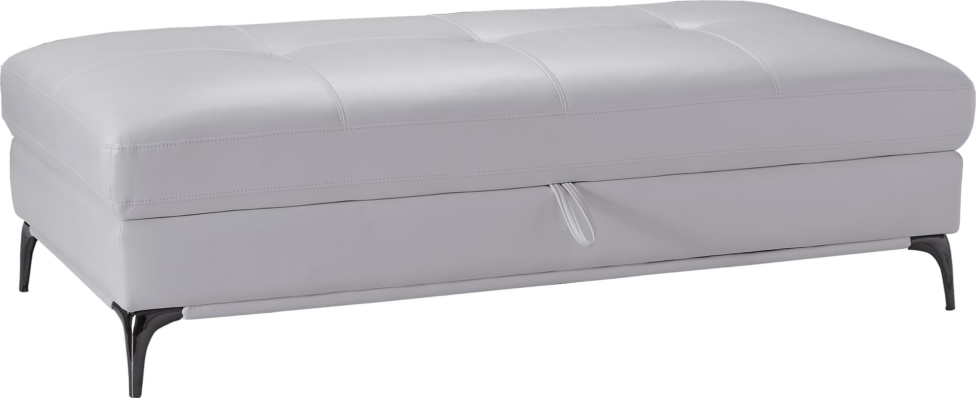 Via Sorrento White 7 Pc Sectional Living Room - Image 8