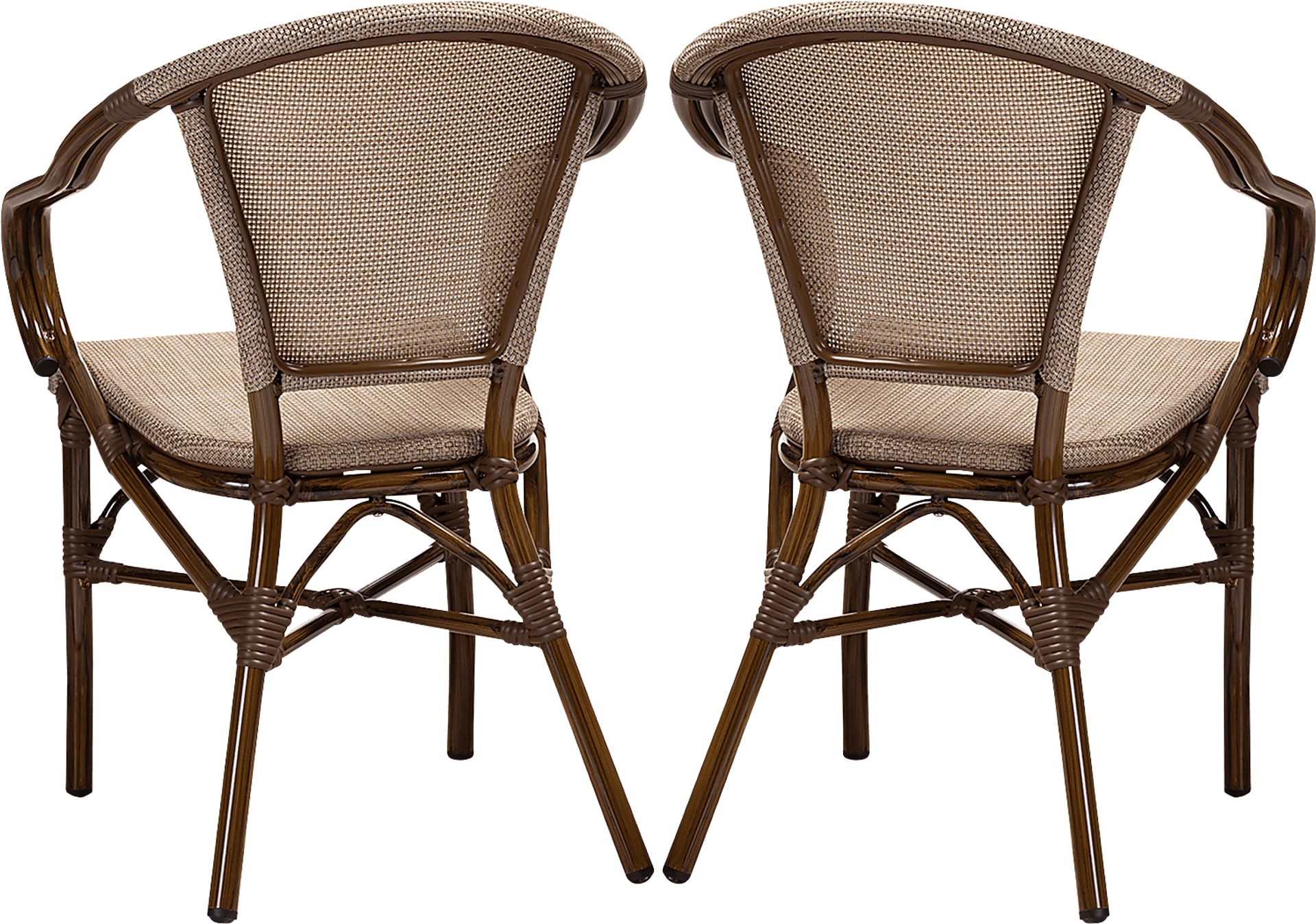 Viados Beige Dining Chair, Set of 2 - Image 5