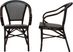 Viados Black Dining Chair, Set of 2