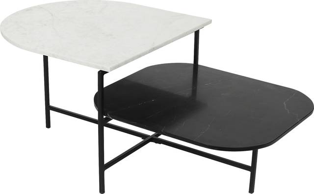 Viamonte White Cocktail Table - Thumbnail - Image 1