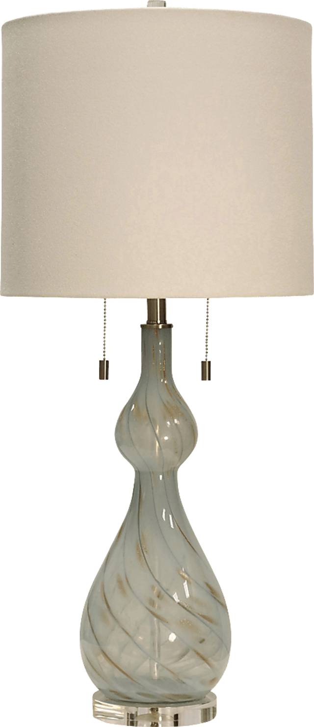 Vicarage Blue Lamp - Thumbnail - Image 1