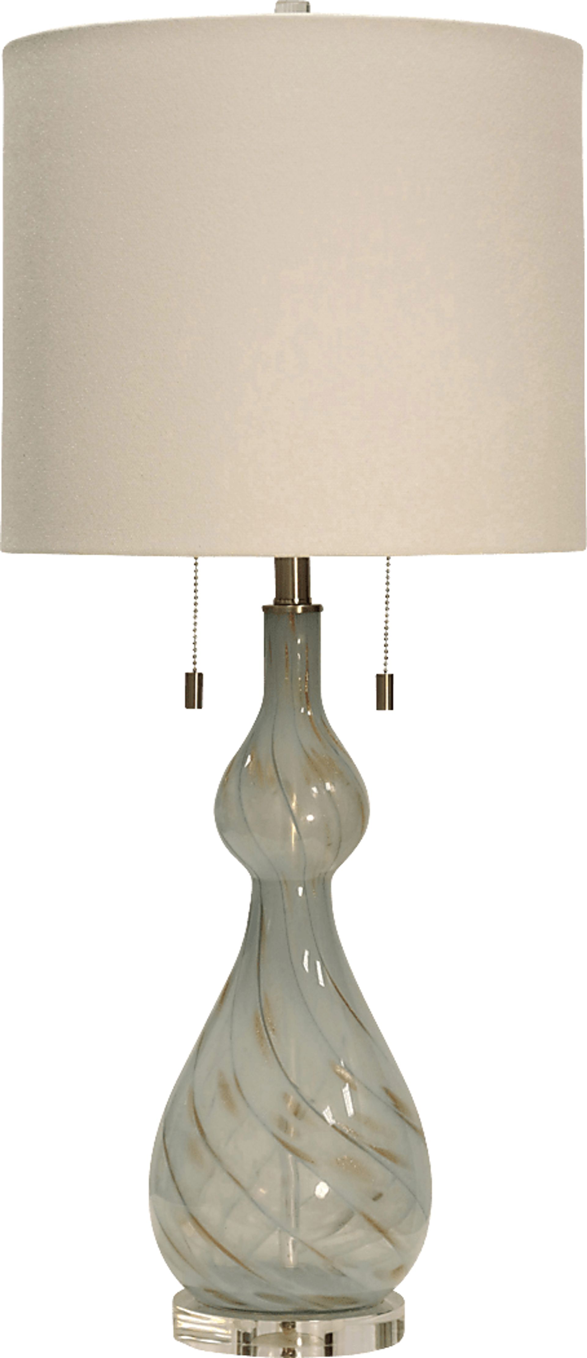 Vicarage Blue Lamp - Image 1