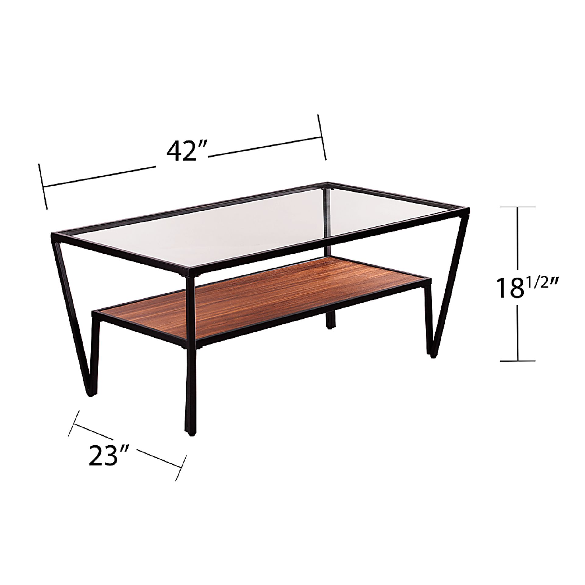 Vickdale Clear Cocktail Table - Image 6