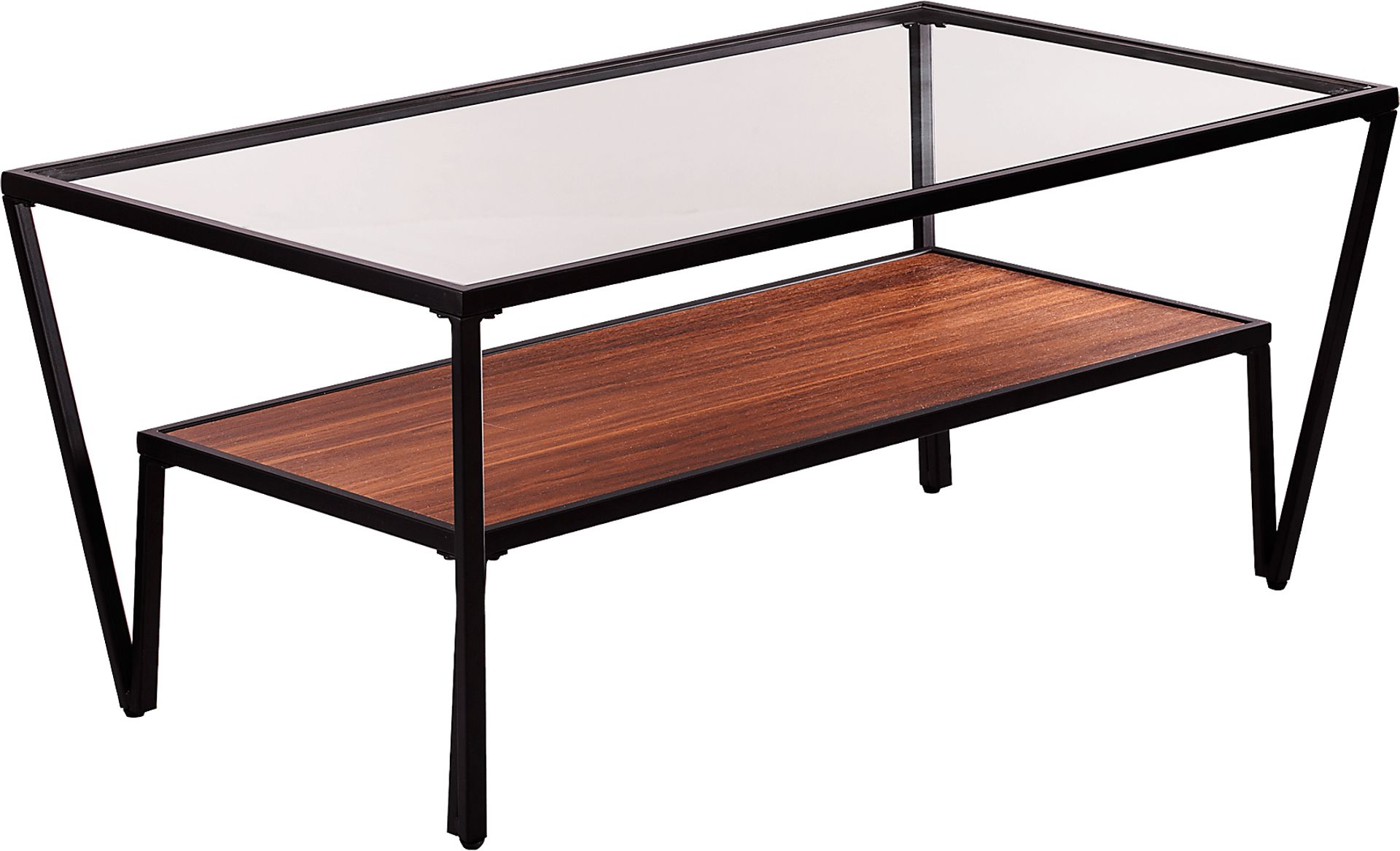 Vickdale Clear Cocktail Table - Image 1