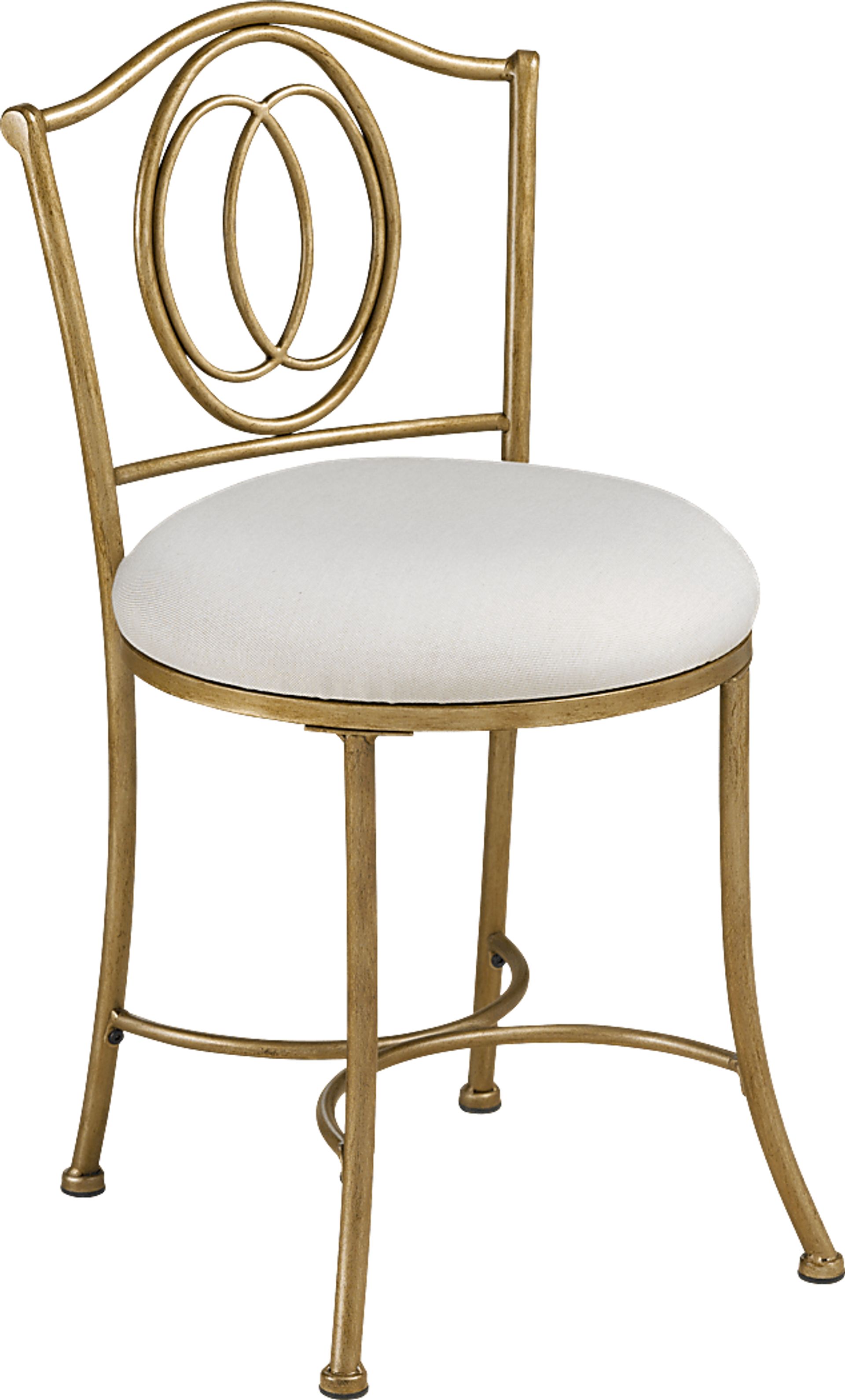 Vickie Natural Vanity Stool - Image 1