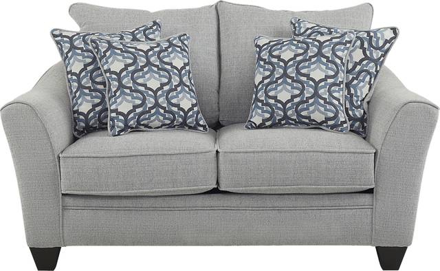Victoria Park Dove Loveseat - Thumbnail - Image 1