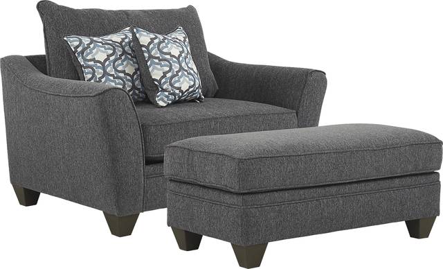 Victoria Park Gunmetal 2 Pc Living Room - Thumbnail - Image 1