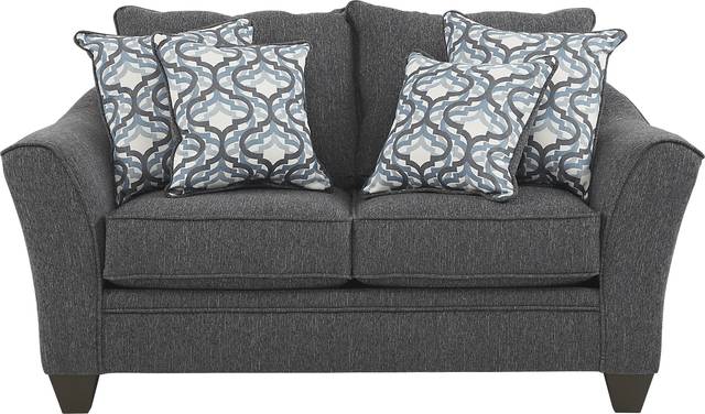 Victoria Park Gunmetal 9 Pc Living Room - Thumbnail - Image 5