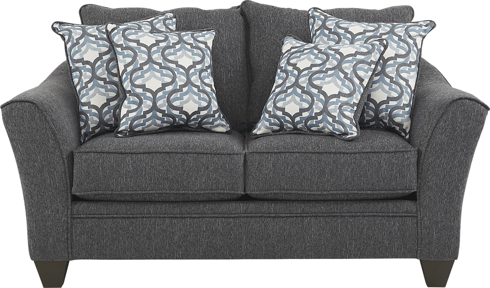 Victoria Park Gunmetal 5 Pc Living Room - Image 5