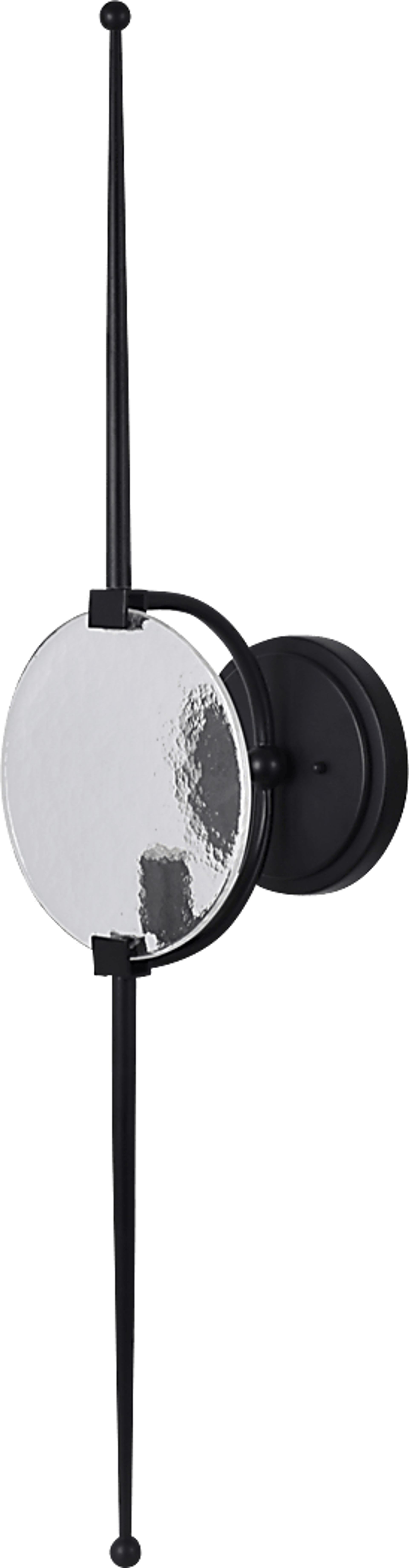 Victoria Point Black Sconce - Image 1