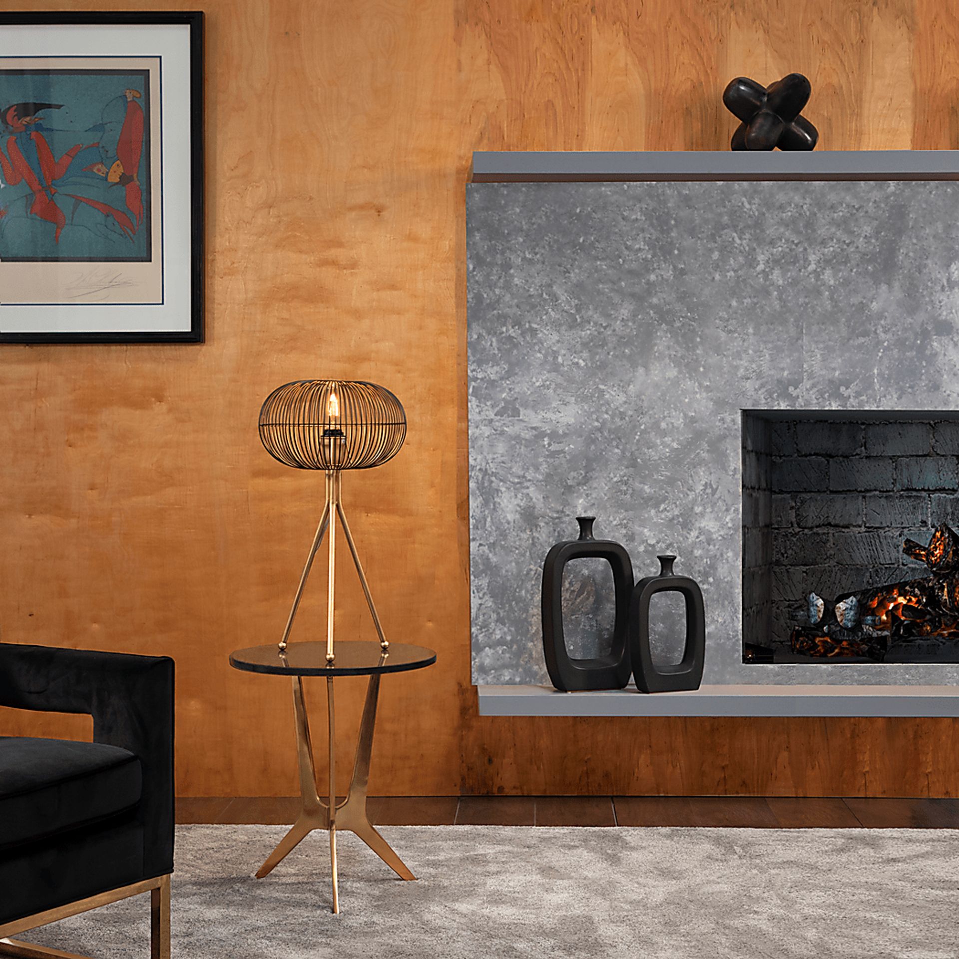 Vidoor Black Vase - Image 2