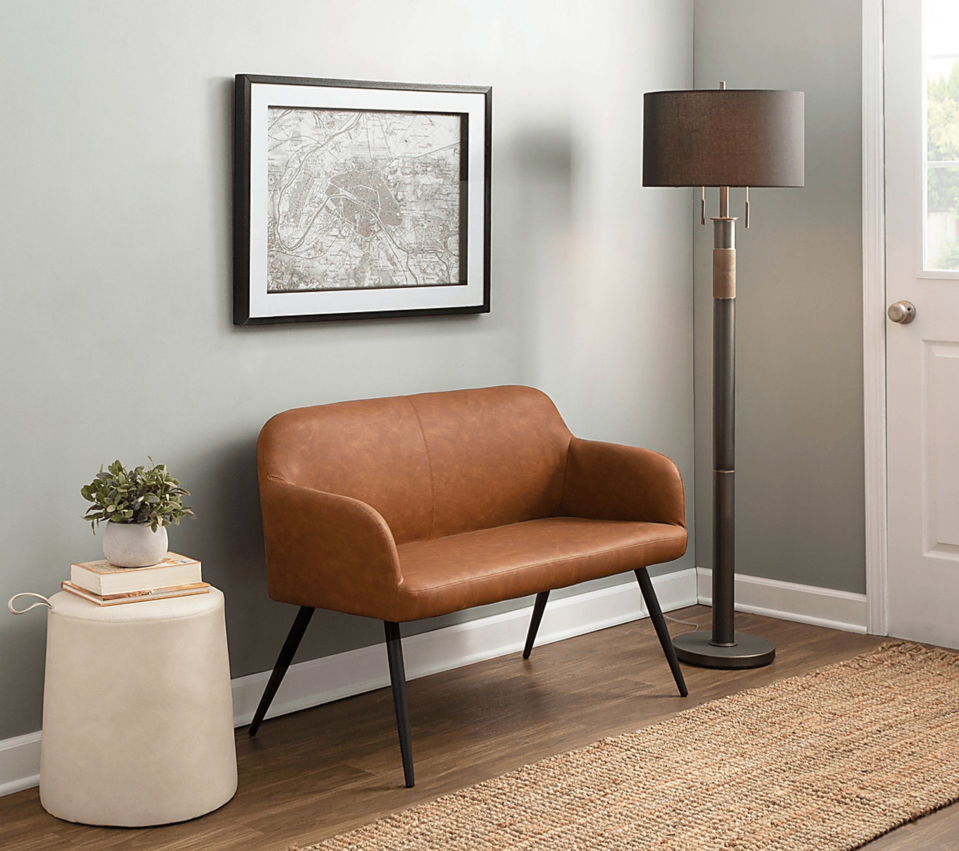 Vienna Lane Gunmetal Floor Lamp - Image 7