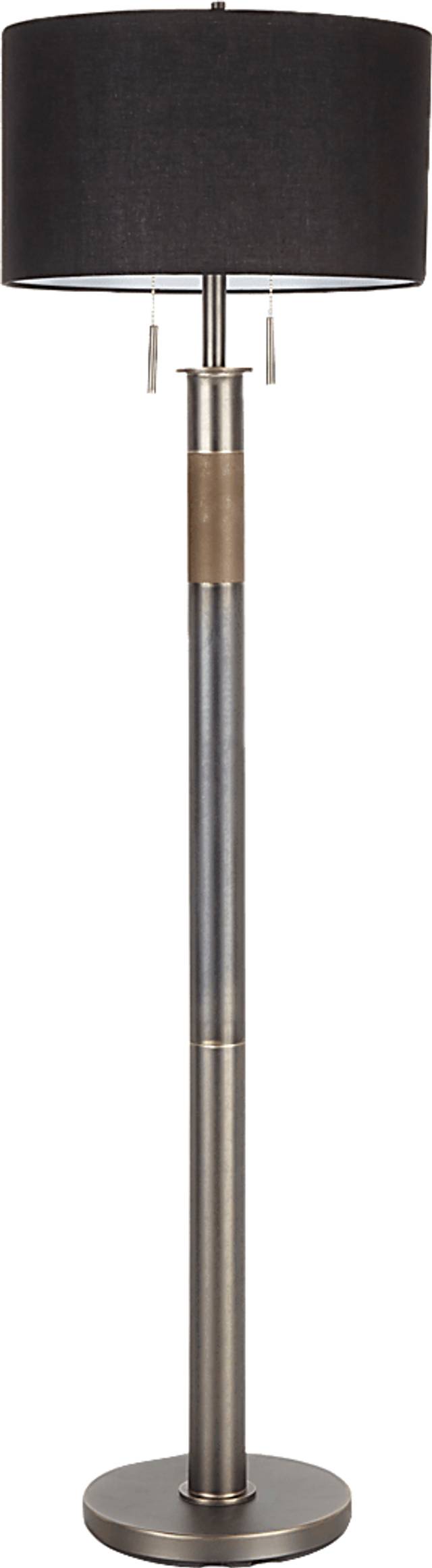 Vienna Lane Gunmetal Floor Lamp - Thumbnail - Image 1