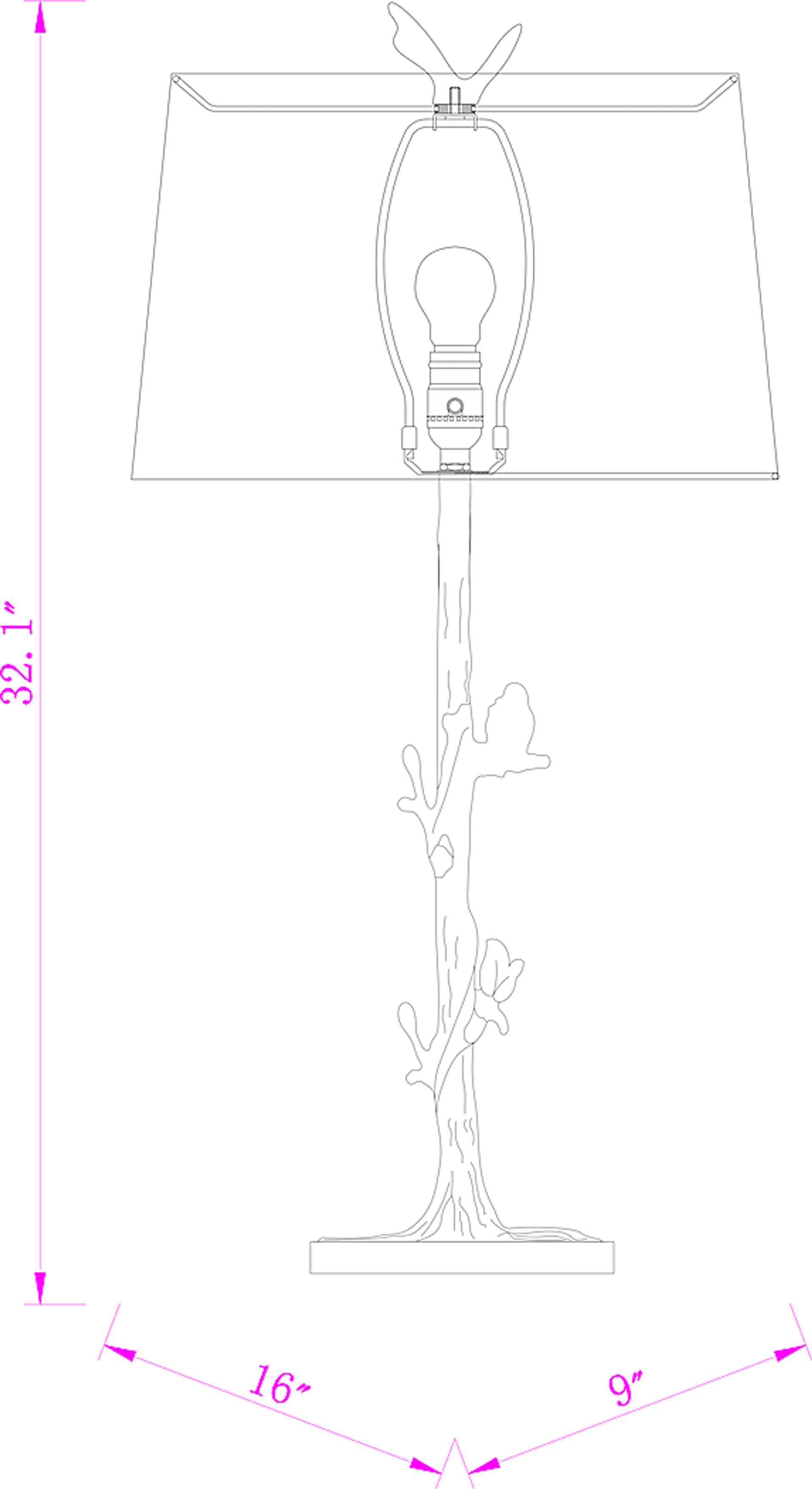 Viera Nest Black Lamp - Image 8