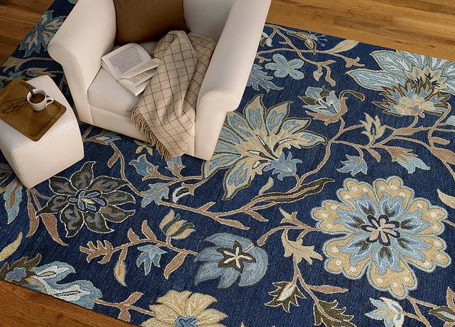 Viessa Blue 8' x 11' Rug - Thumbnail - Image 2