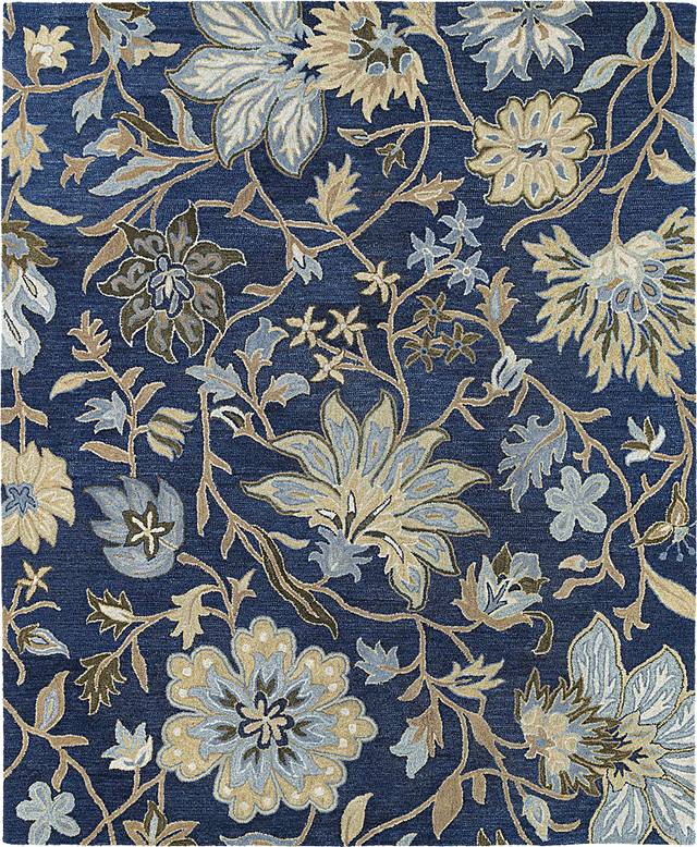 Viessa Blue 8' x 11' Rug - Thumbnail - Image 1