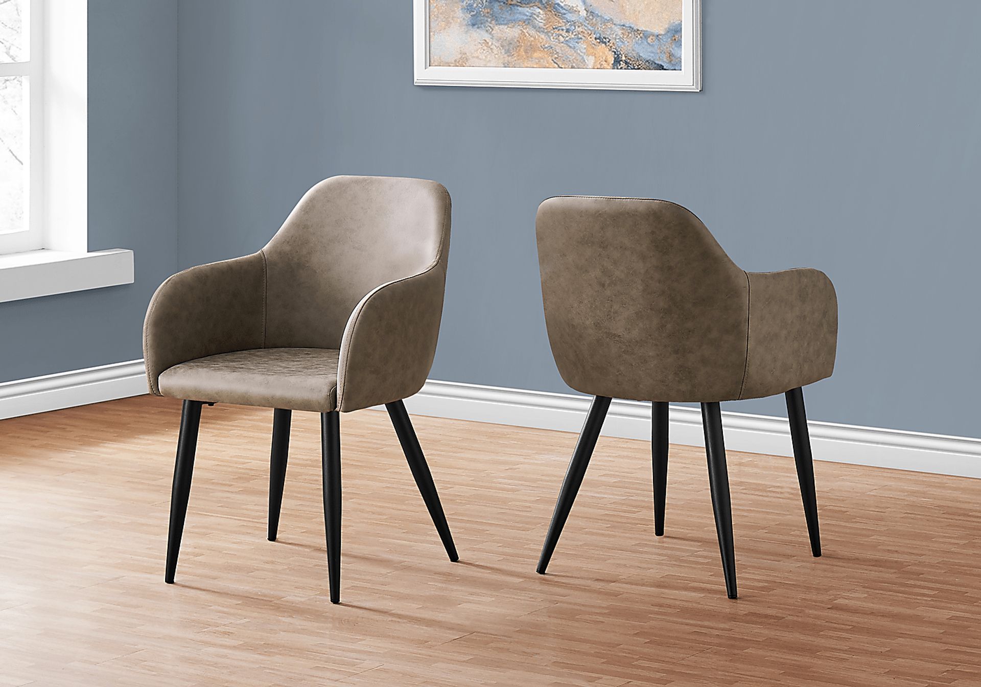 Vietor Beige Arm Chair - Image 2