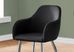 Vietor Black Chrome Arm Chair