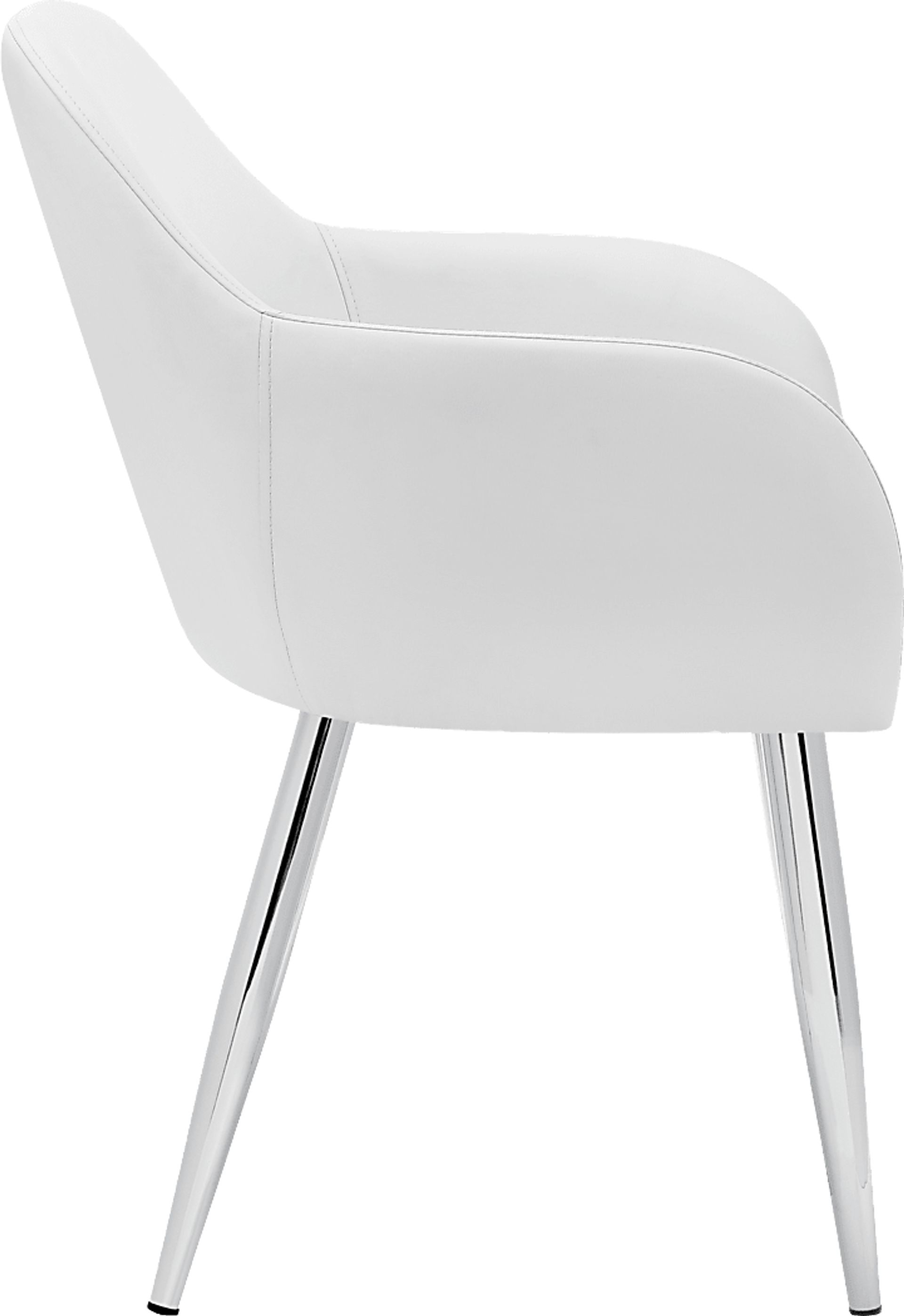 Vietor White Arm Chair - Image 8