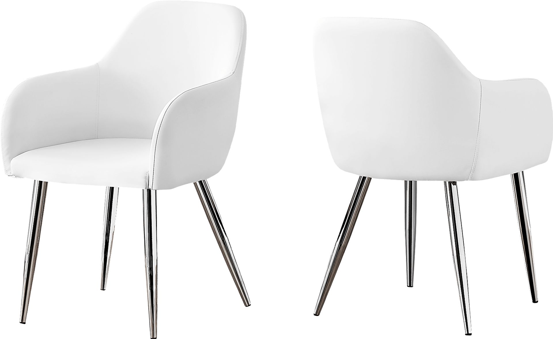 Vietor White Arm Chair - Image 1