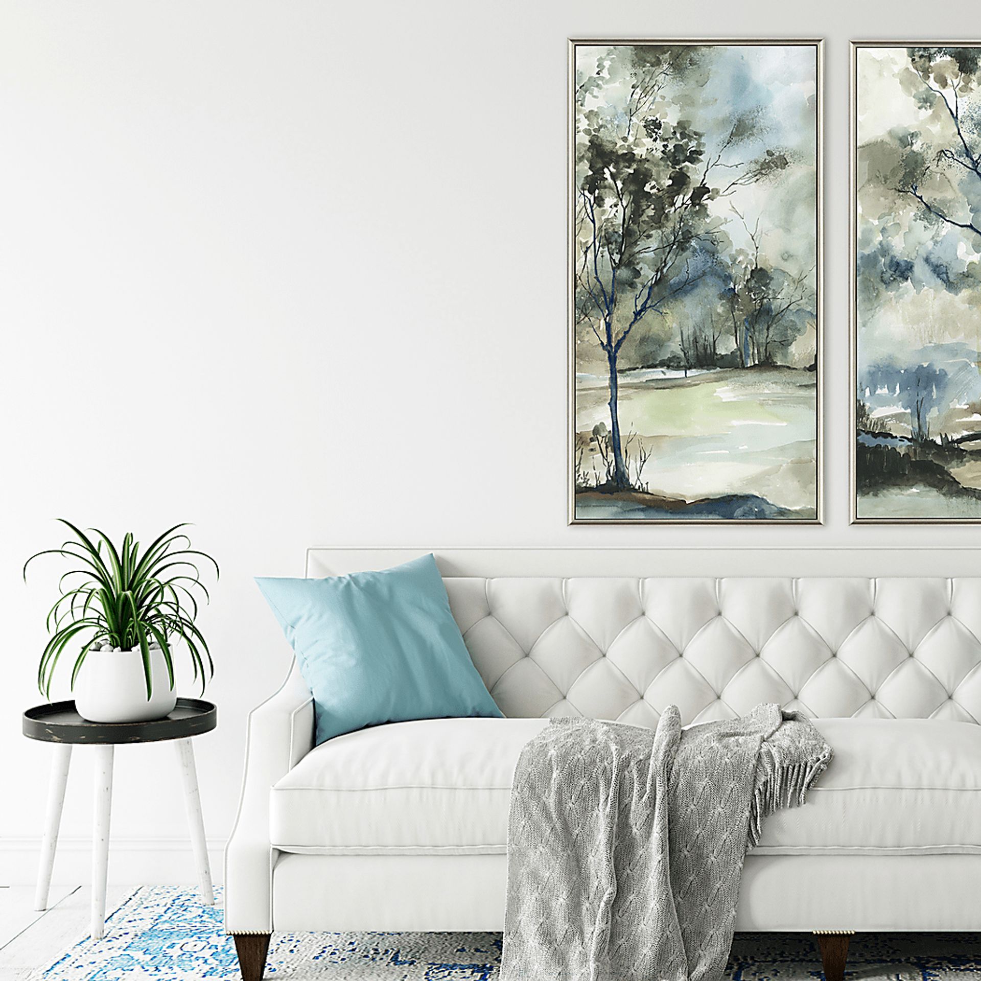 View Forest Grove I Gray Framed Artwork - Image 2