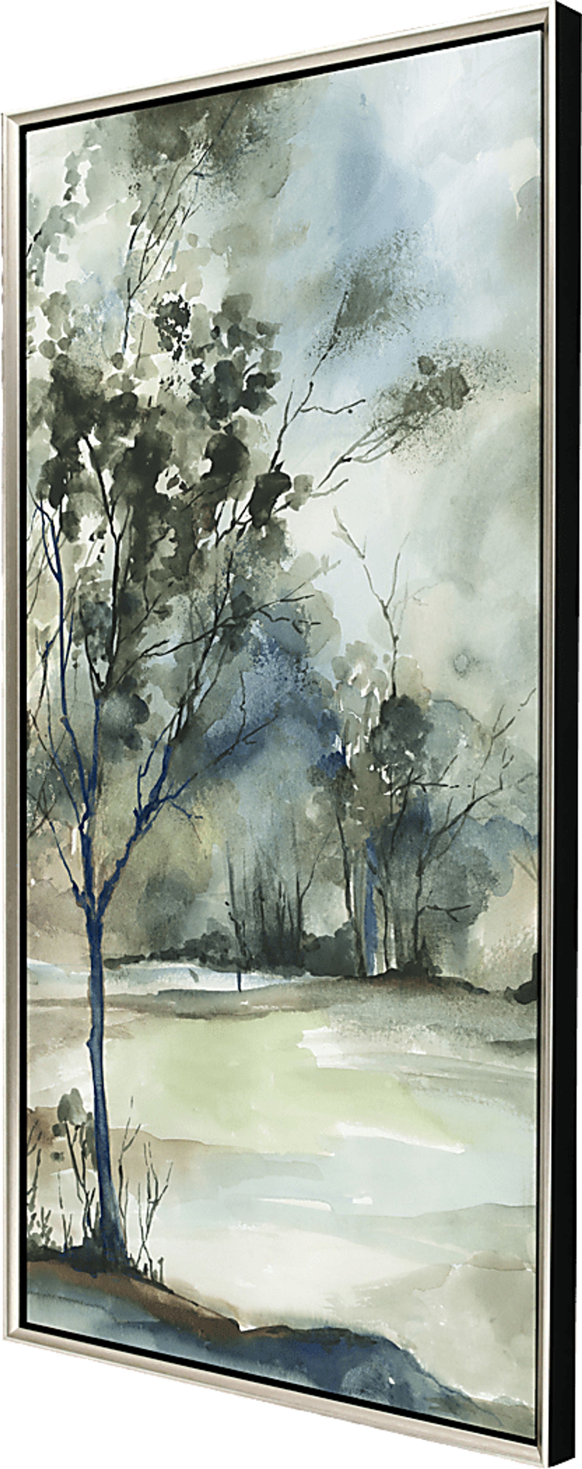 View Forest Grove I Gray Framed Artwork - Image 3