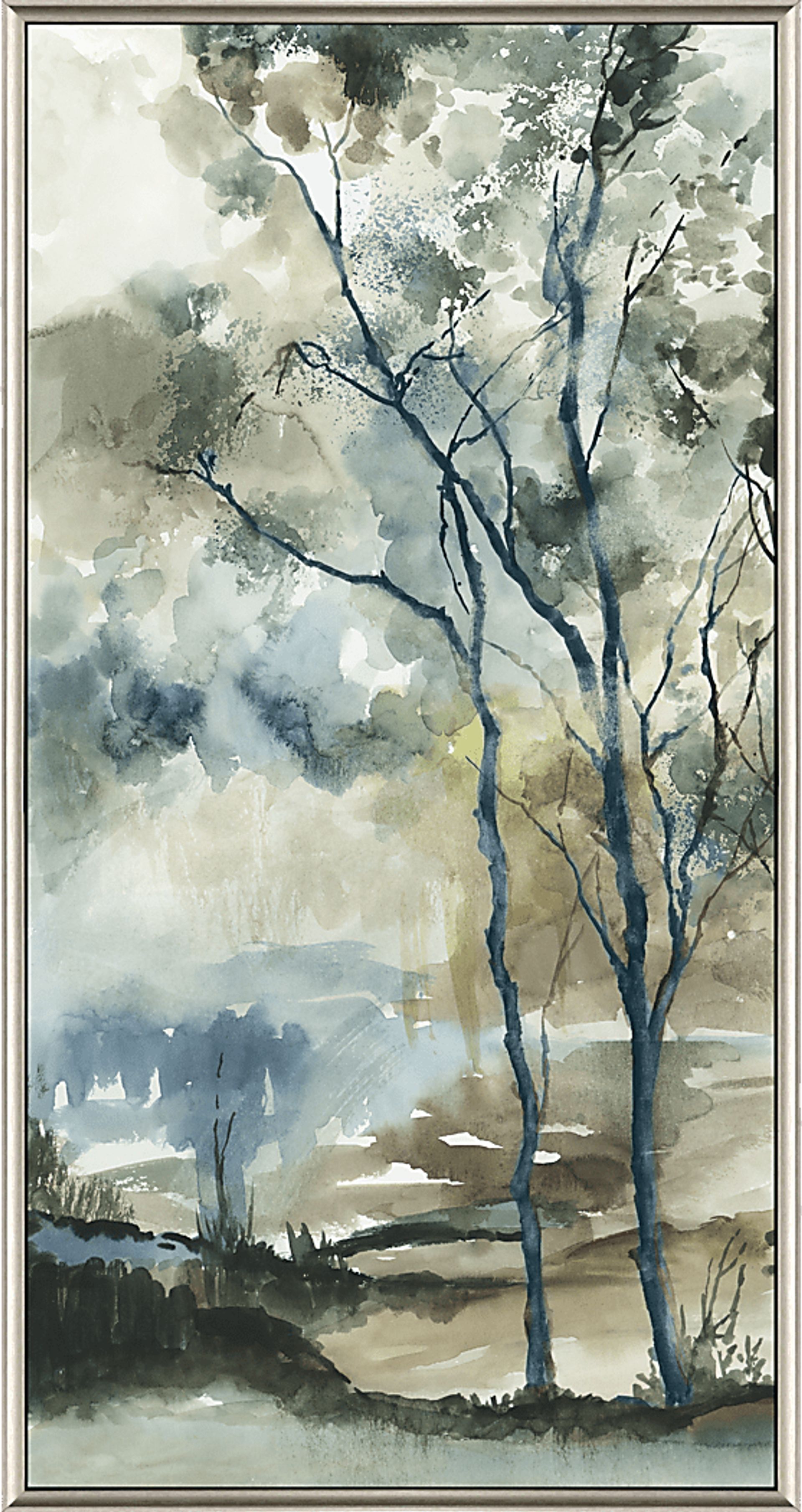 View Forest Grove II Gray Framed Artwork - Image 1