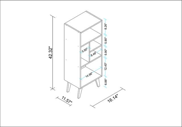 Viewbay White Bookcase - Thumbnail - Image 7