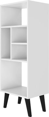 Viewbay White Bookcase