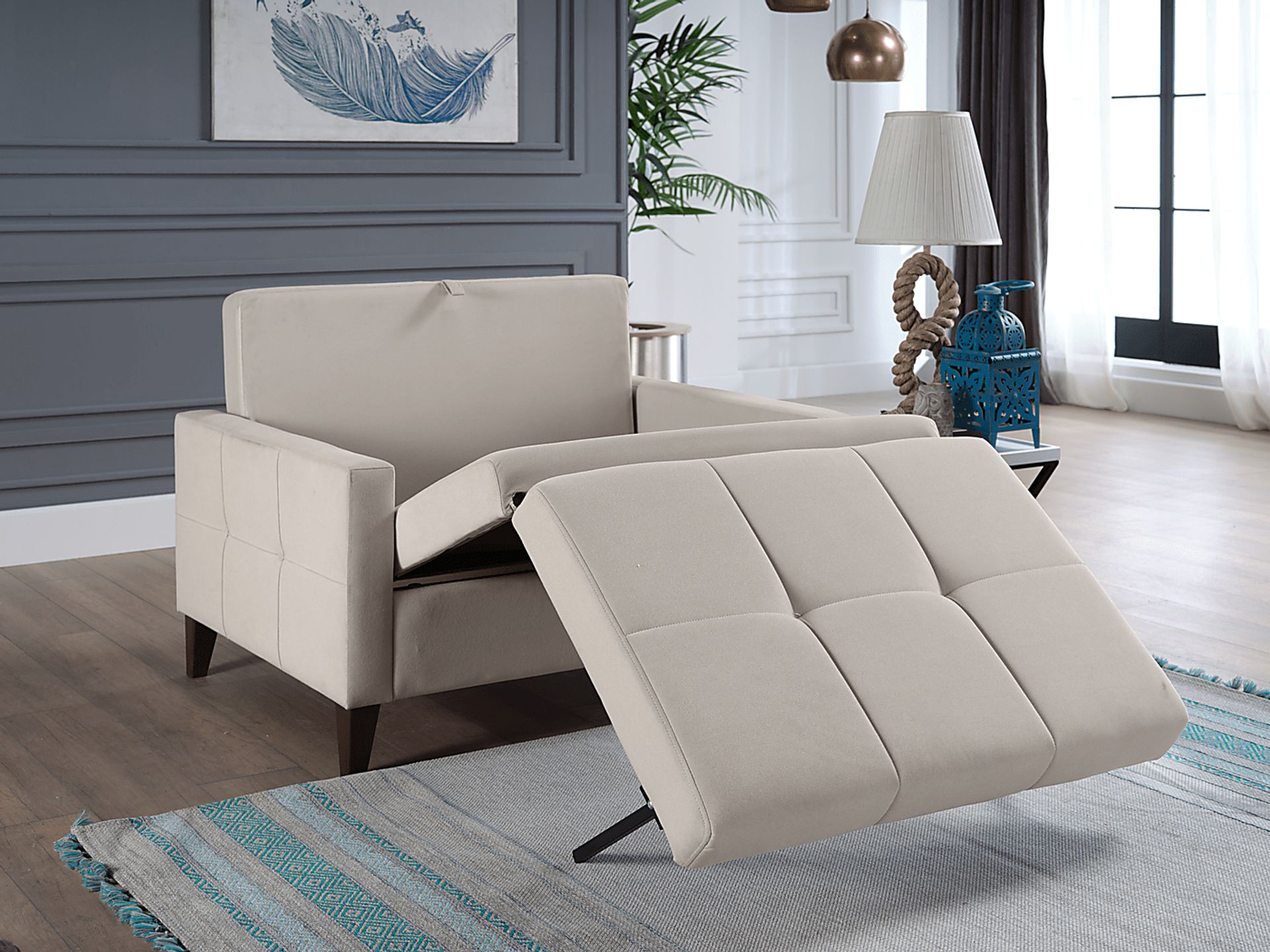 Viewridge Beige Sleeper Chair - Image 11