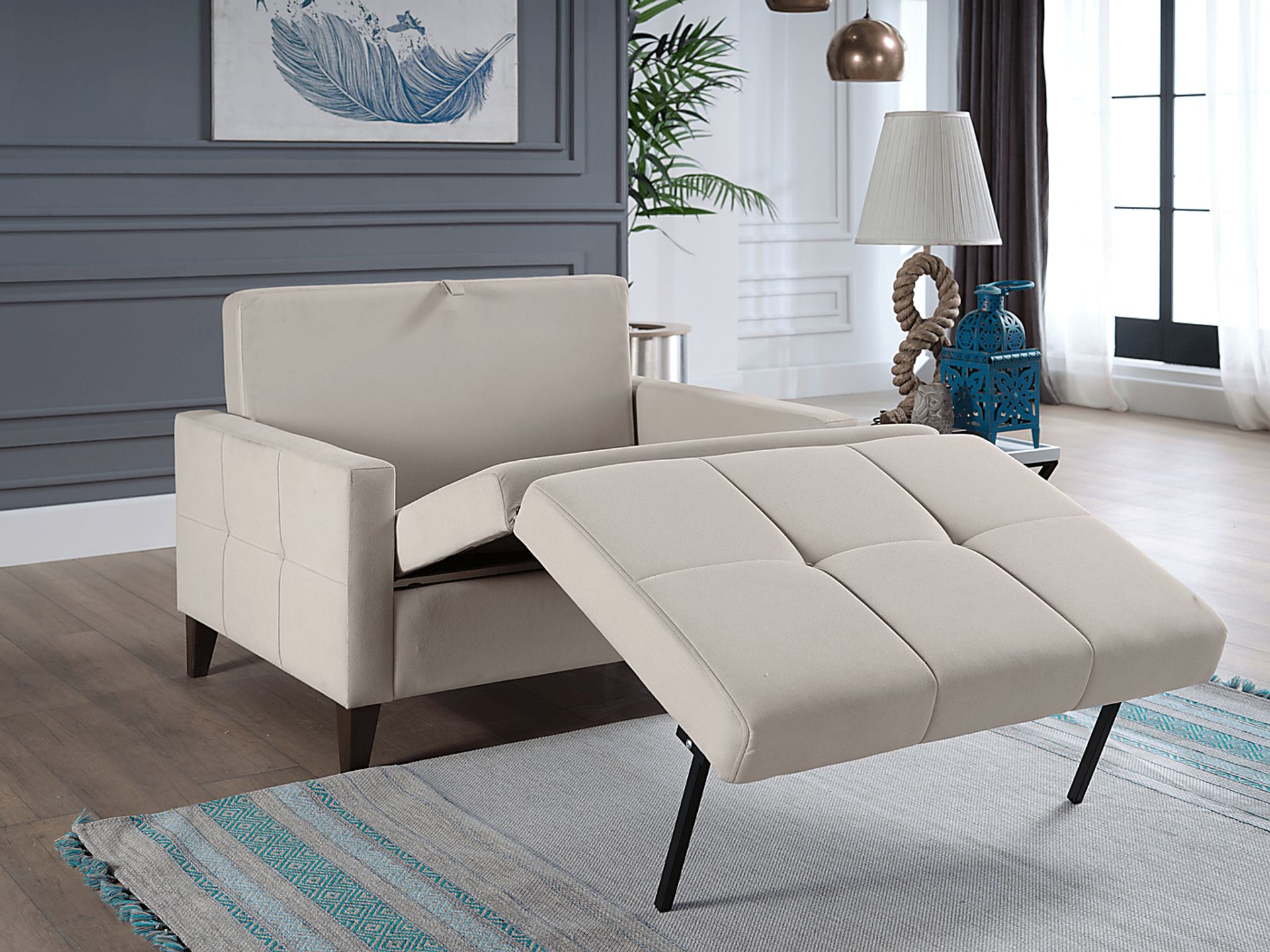Viewridge Beige Sleeper Chair - Image 12