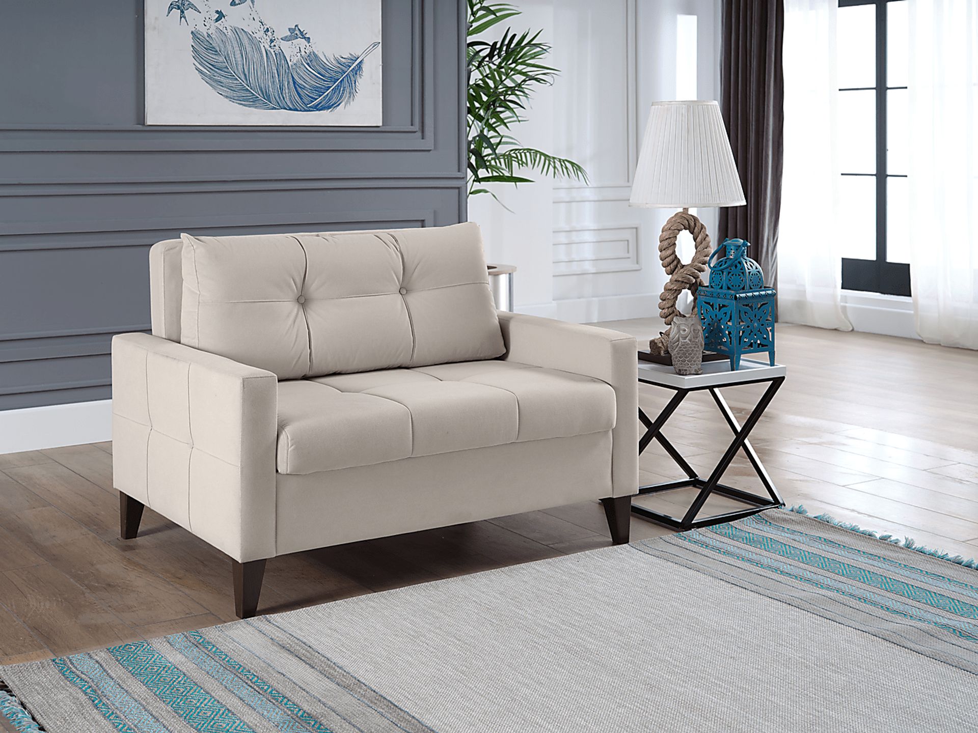 Viewridge Beige Sleeper Chair - Image 10