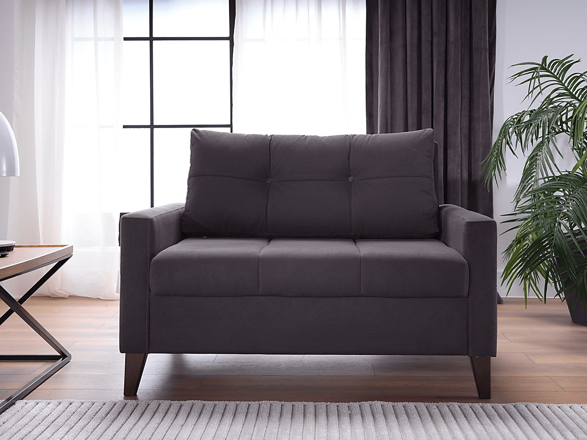 Viewridge Dark Gray Sleeper Chair - Image 9