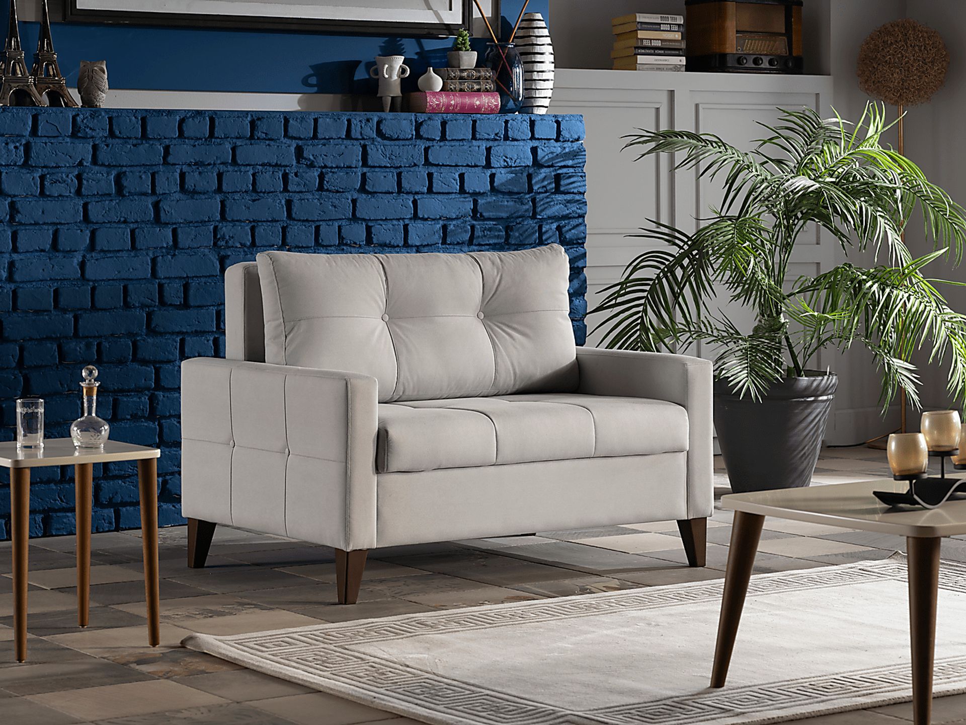 Viewridge Gray Sleeper Chair - Image 9