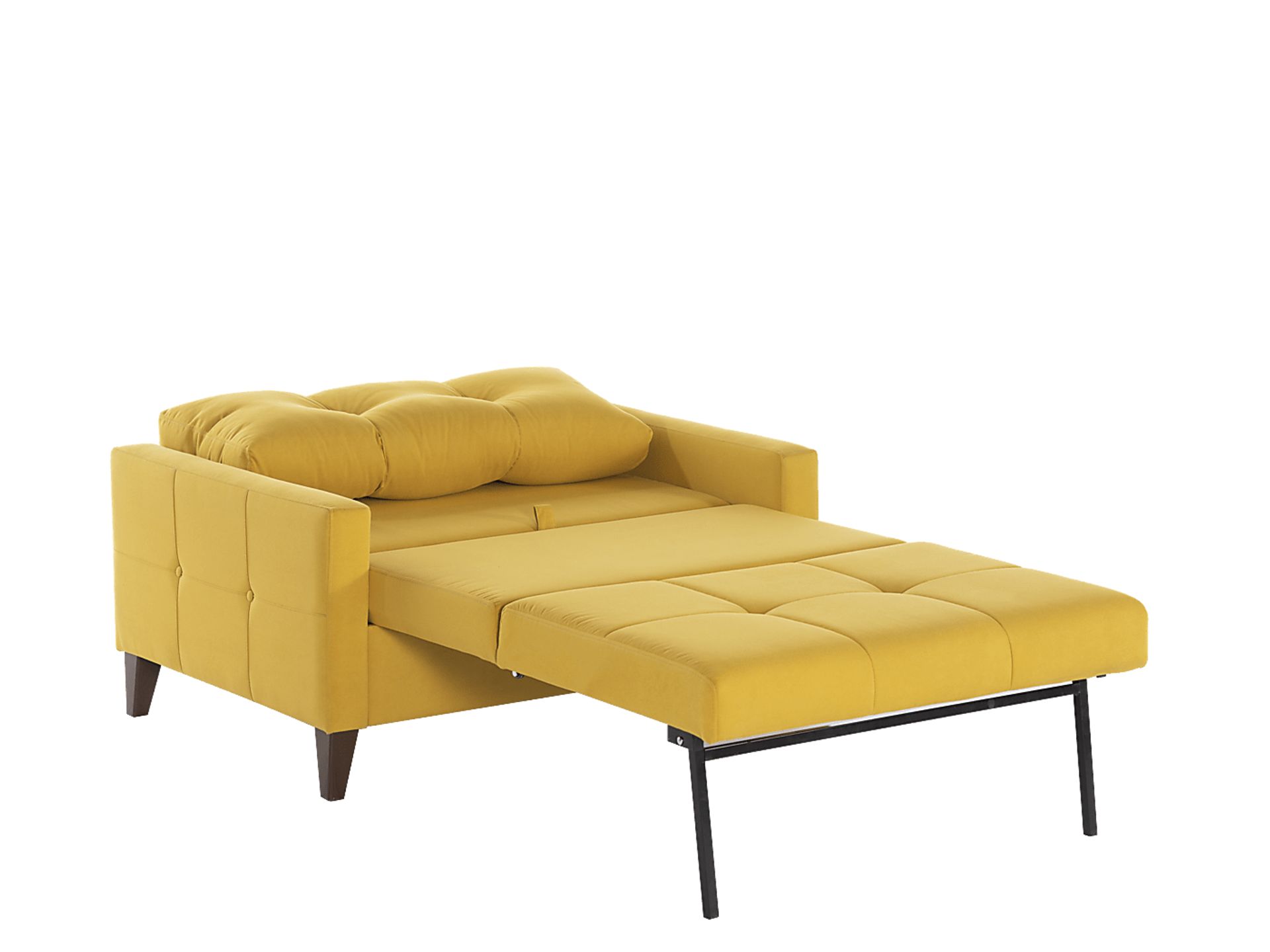 Viewridge Yellow Sleeper Chair - Image 4
