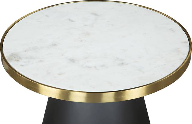 Vignaud White End Table - Thumbnail - Image 4