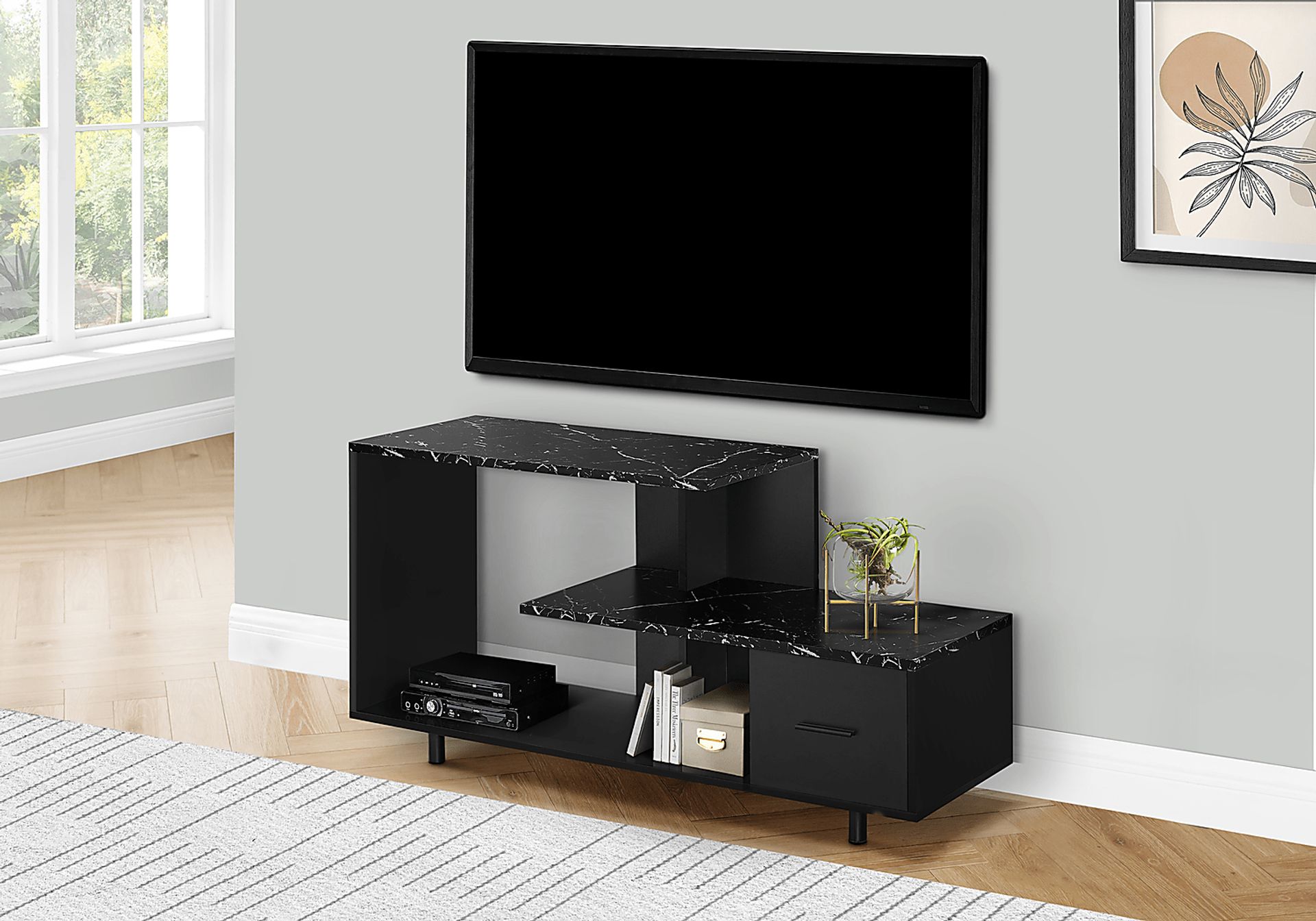 Vilenah Black 47 in. Console - Image 3