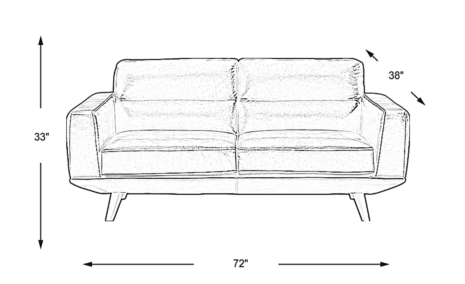 Dimension Image. Please refer to the Dimension Tab on this page for dimension details.