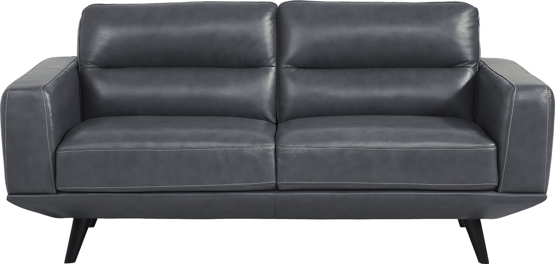 Villa Capistrano Chambray Loveseat - Image 1