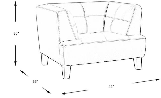 Dimension Image. Please refer to the Dimension Tab on this page for dimension details.