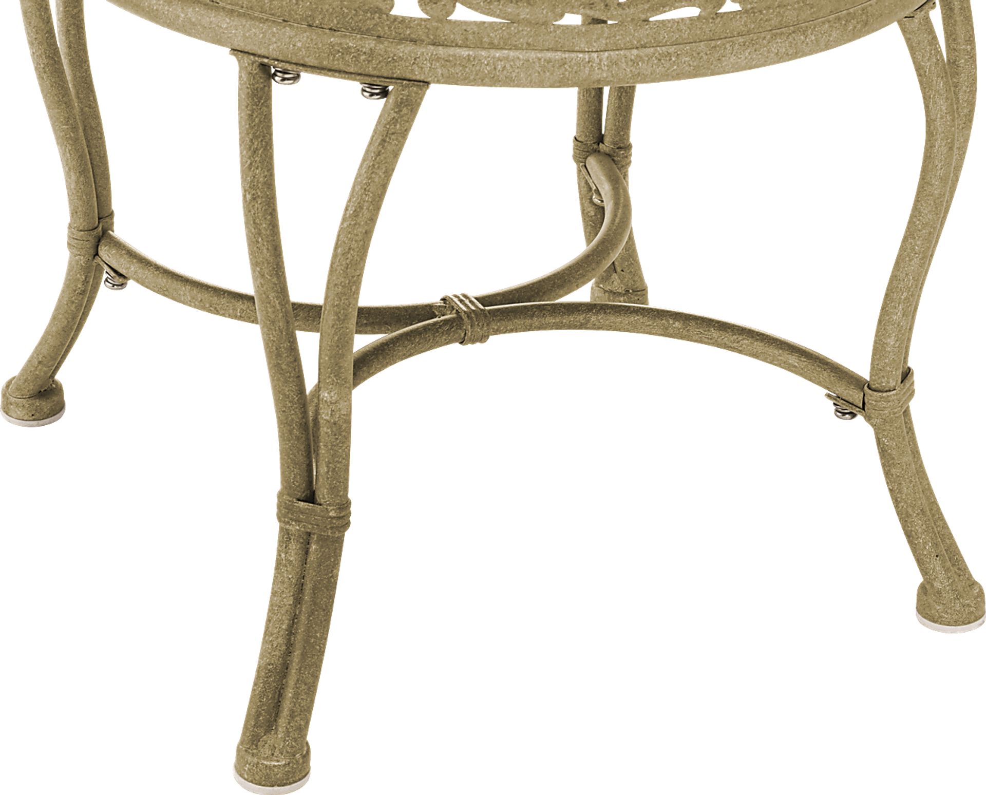 Villa III Beige Vanity Stool - Image 4