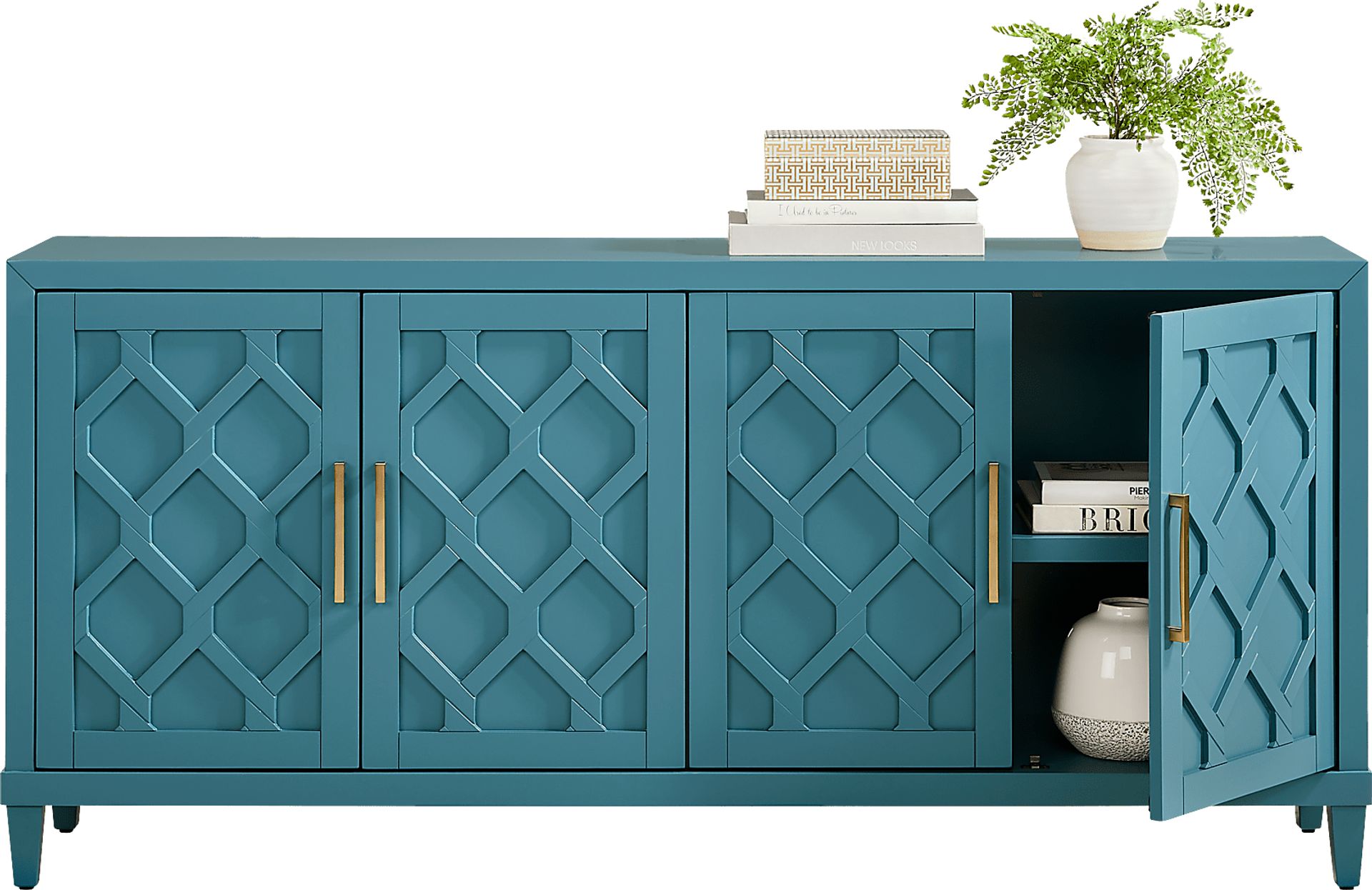 Villa Sonoma Aqua Credenza - Image 2