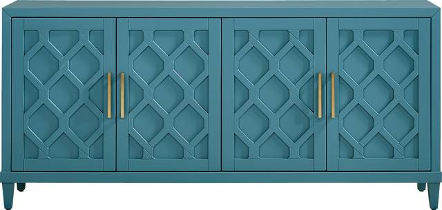 Villa Sonoma Aqua Credenza - Thumbnail - Image 1
