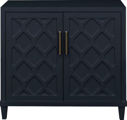 Villa Sonoma Black Accent Cabinet