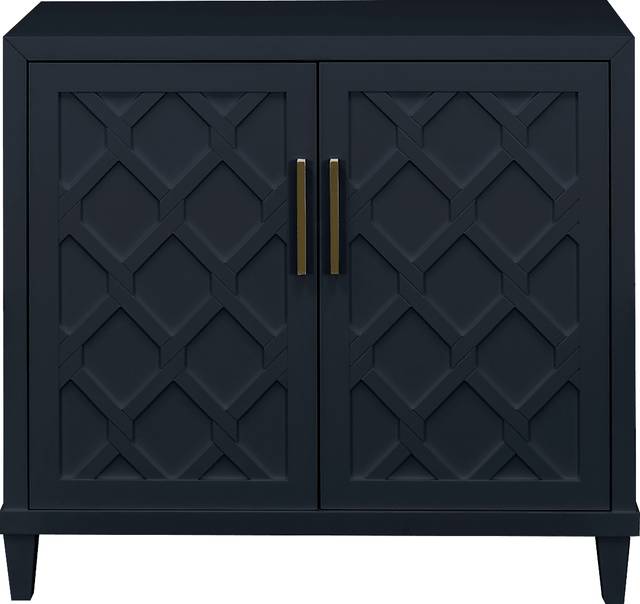 Villa Sonoma Black Accent Cabinet - Thumbnail - Image 1