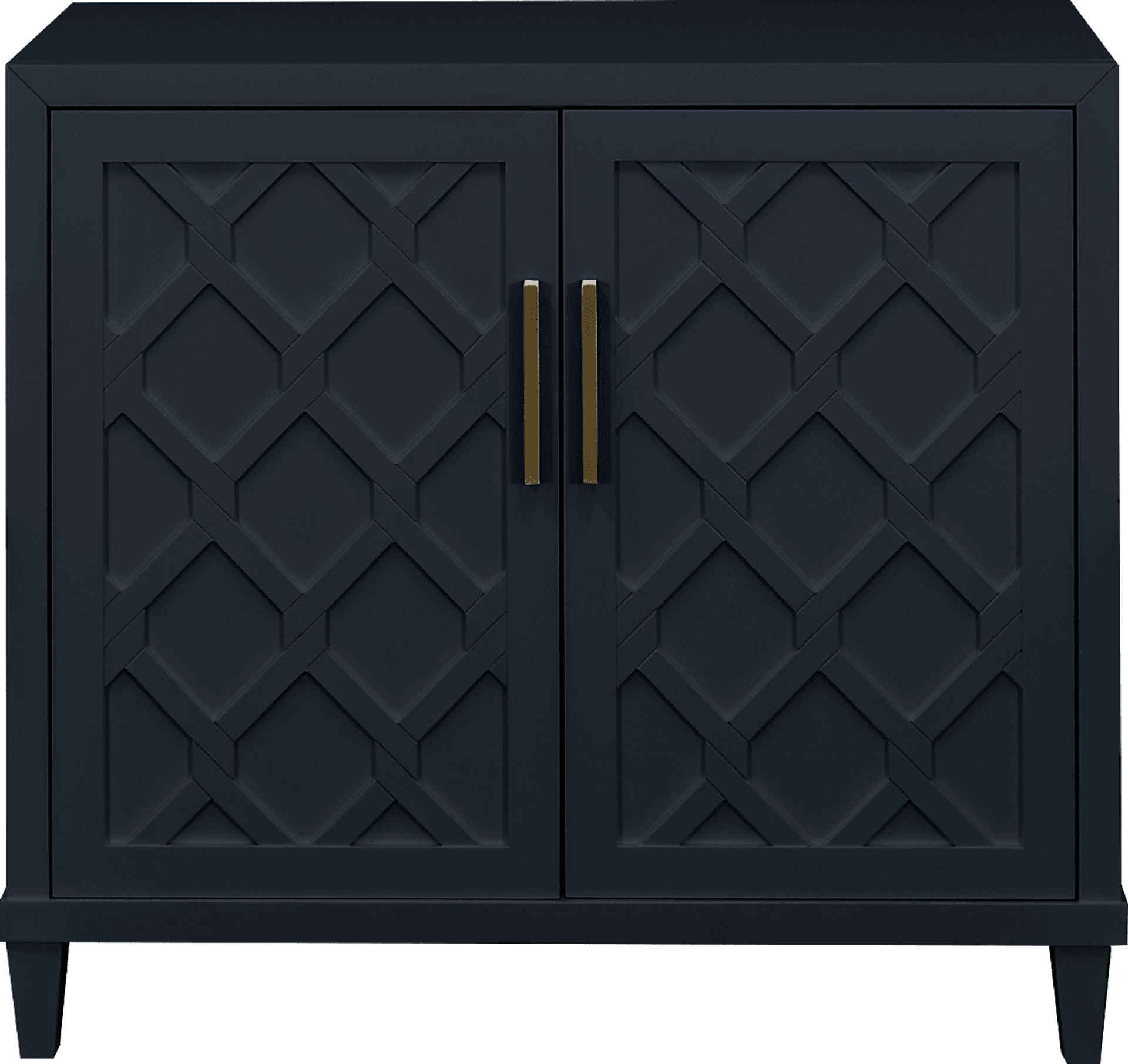 Villa Sonoma Black Accent Cabinet - Image 1