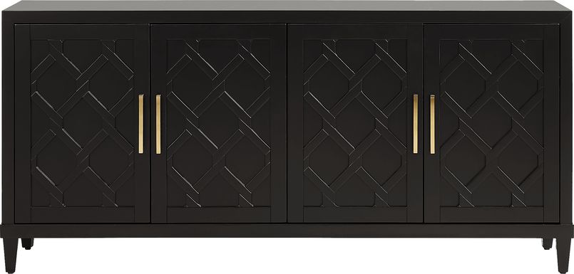 Villa Sonoma Black Credenza
