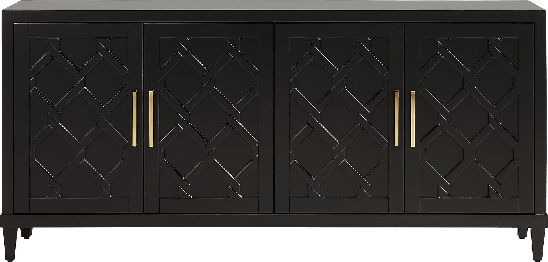 Villa Sonoma Black Credenza - Image 1