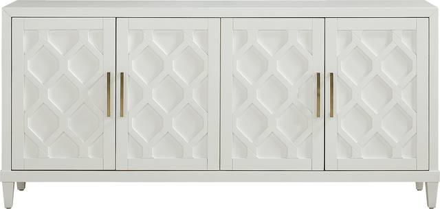 Villa Sonoma White Credenza - Thumbnail - Image 1